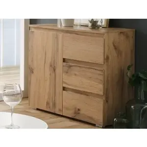 Komoda so zásuvkami Image 80 cm, medový dub% vyobraziť