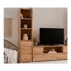 Regál s dvierkami Image 45 cm, medový dub% vyobraziť