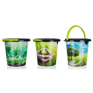 Vedierko Eco 5 l, mix dekorov% vyobraziť