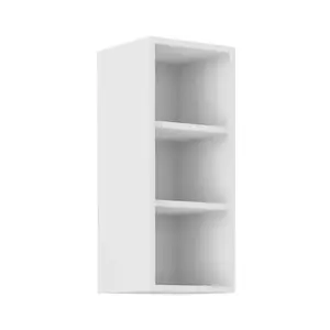 Horný kuchynský regál Luna, 30 cm, biely% vyobraziť