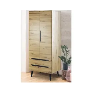 Šatníková skriňa Nordi, dub artisan% vyobraziť