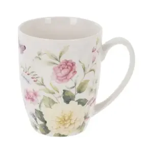 Hrnček Floralia 300 ml, krémový% vyobraziť