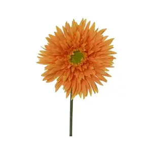 Umelý kvet Chryzantéma 54 cm, oranžová% vyobraziť