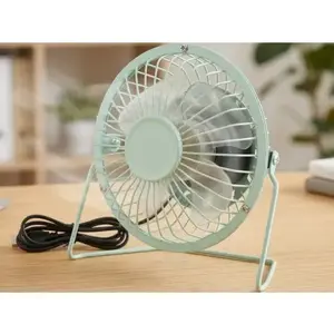 Ventilátor USB 15 cm, kov (mix barev)% vyobraziť