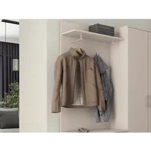 Šatníkový panel Nitro, béžový kašmír% vyobraziť
