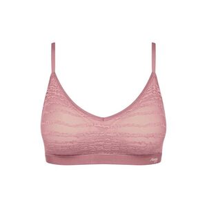 Podprsenka sloggi FREE Evolve Hipster Lace, nočná ružová vyobraziť