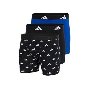 Boxerky adidas Active Flex Cotton, 3 ks, modré, čierne vyobraziť