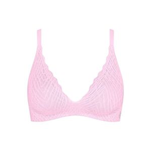 Podprsenka sloggi ZERO FEEL PUSH-UP, florálna ružová vyobraziť