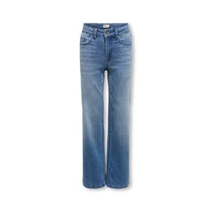 Džínsy ONLY GIRLS Juicy Wide Jeans, modré vyobraziť