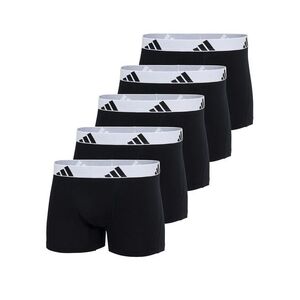 Boxerky adidas Active Flex Cotton, 3 ks, čierne vyobraziť