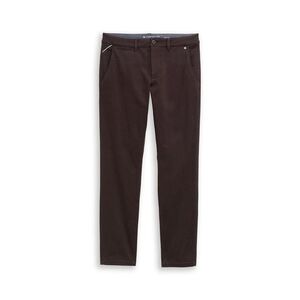Chino nohavice Tom Tailor TTSIMON Slim, Dark Chocolate Brown vyobraziť