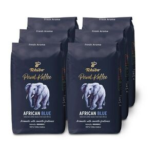 Privat Kaffee African Blue - 6 x 500 g, zrnková káva vyobraziť