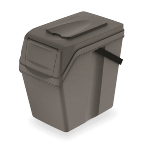Kôš odpadkový SORTIBOX II 25l šedý kameň vyobraziť
