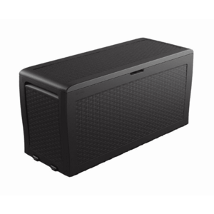 Box záhradný KETER Samoa Rattan Box 270l Graphite vyobraziť