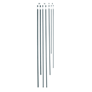 Tyč 11mm/150cm oceľ + PE vyobraziť
