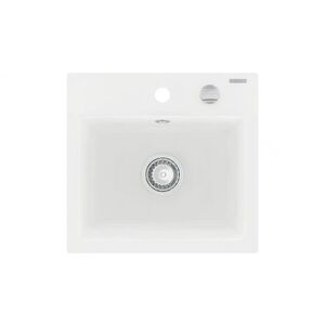 MEXEN - Milo granitový, kuchyňský drez 1 435x410 mm, biela 6505441000-20 vyobraziť