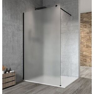 GELCO - VARIO BLACK jednodielna sprchová zástena na inštaláciu k stene, matné sklo, 1000 GX1410GX1014 vyobraziť