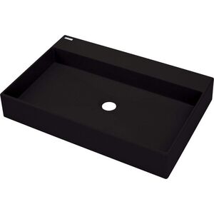 DEANTE - Correo čierna - Granitové umývadlo, na dosku - 60x40 cm CQR_NU6S vyobraziť