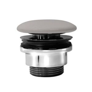 GSI umývadlová výpust 5/4", neuzatvárateľná, keramická krytka, 5-65, tortora mat PVC05 vyobraziť