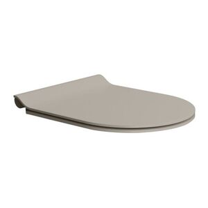 GSI - WC sedátko, SLIM, Soft Close, Quick Release, tortora mat/chróm MS86CSN05 vyobraziť