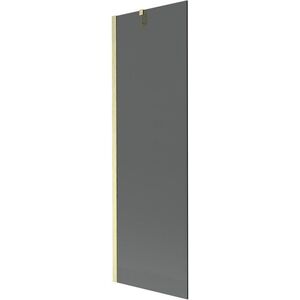 MEXEN/S - Next vaňová zástena FIX 60 x 150, grafit, zlatá kartáčovaná 895-060-000-00-40-55 vyobraziť