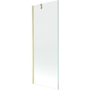MEXEN/S - Next vaňová zástena FIX 70 x 150, transparent, zlatá kartáčovaná 895-070-000-00-00-55 vyobraziť