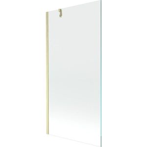MEXEN/S - Next vaňová zástena FIX 90 x 150, transparent, zlatá kartáčovaná 895-090-000-00-00-55 vyobraziť