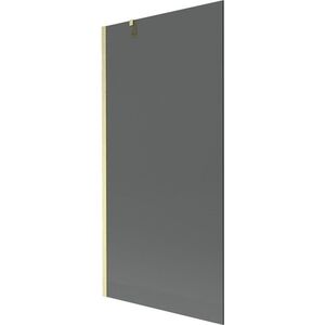 MEXEN/S - Next vaňová zástena FIX 90 x 150, grafit, zlatá kartáčovaná 895-090-000-00-40-55 vyobraziť