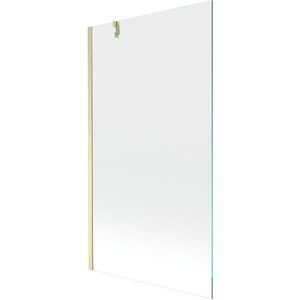MEXEN/S - Next vaňová zástena FIX 100 x 150, transparent, zlatá kartáčovaná 895-100-000-00-00-55 vyobraziť