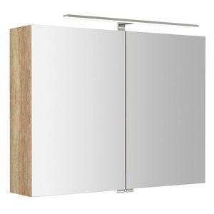 SAPHO - RIWA galérka s LED osvetlením, 81x70x17cm, dub alabama RIW080-0022 vyobraziť