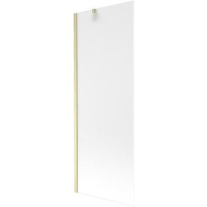 MEXEN/S - Next vaňová zástena FIX 70 x 150, dekor, zlatá kartáčovaná 895-070-000-00-30-55 vyobraziť