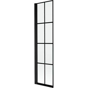 MEXEN - MIST vaňová zástena 50x150 cm 6mm 1-s, čierna, dekor, ľavá 8A9-050-001-70-77-L vyobraziť