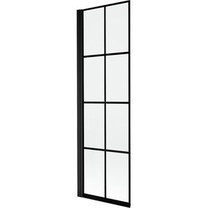 MEXEN - MIST vaňová zástena 60x150 cm 6mm 1-s, čierna, dekor, ľavá 8A9-060-001-70-77-L vyobraziť