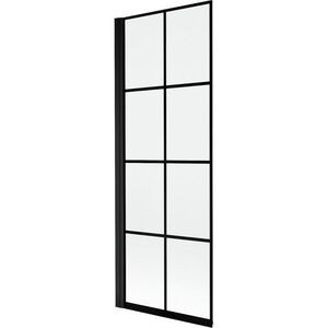 MEXEN - MIST vaňová zástena 70x150 cm 6mm 1-s, čierna, dekor, ľavá 8A9-070-001-70-77-L vyobraziť