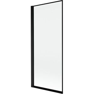 MEXEN - MIST vaňová zástena 80x150 cm 6mm 1-s, čierna, okraj, ľavá 8A9-080-001-70-70-L vyobraziť