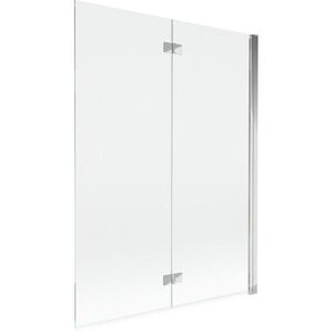 MEXEN - MIST vaňová zástena 130x150 cm 6mm 2-s, chróm, číra, pravá 8A9-130-002-01-00-P vyobraziť