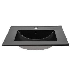 COMAD - Nábytkové umývadlo LAVA BLACK 60cm 5907441298537 vyobraziť