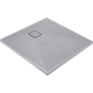 DEANTE - Correo kovovo šedá Granitová sprchová vanička, štvorcová, 80x80 cm KQR_S42B vyobraziť