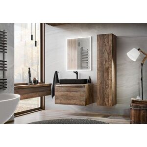 COMAD - Skrinka pod umývadlo 80cm 2 zásuvky SANTA FE OAK 5907611652435 vyobraziť
