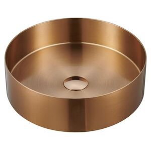 SAPHO - AURUM nerezové umývadlo, priemer 38cm, vrátane výpuste, meď mat AU301 vyobraziť