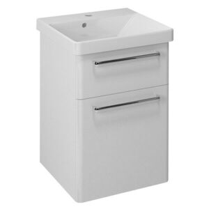 SAPHO - THEIA umývadlová skrinka 46, 4x70x44, 2cm s umývadlom THALIE, 2xzásuvka, biela (TH050) TH050-3030-01 vyobraziť