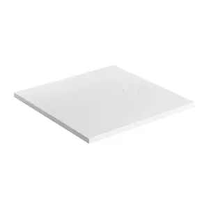 OMNIRES - Sprchová vanička AQUAROCK kompozit, protišmyková, štvorcová 80 x 80 cm, biela mat AQUAROCK80-KBM vyobraziť