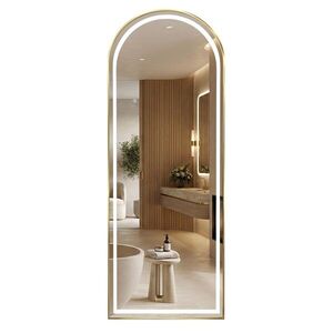 REA - Zrkadlo LED Orbit 60x170cm Brush Gold HOM-70004 vyobraziť