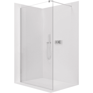 CERANO - Sprchová zástena Walk-in Onyx Round Ľ/P - 8 mm - okrúhla vzpera - chróm, transparentné sklo - 70x200 CER-DY101-70-200 vyobraziť