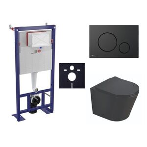 Cenově zvýhodněný závěsný WC set SAT do lehkých stěn / předstěnová montáž + WC SAT Infinitio SIKOSSINB68 SIKOSSINB68 vyobraziť