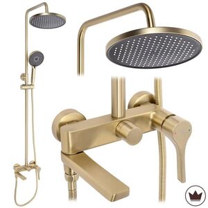REA - Sprchový set PREMIUM Maxim Brush Gold REA-P7065 vyobraziť