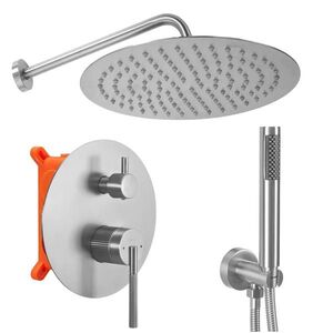 REA - Podomítkový Sprchový Set Argon Nickel Brush + BOX REA-P4413 vyobraziť