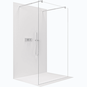 CERANO - Sprchová zástěna Walk-in Onyx Duo L/P - 10 mm - kulatá vzpěra - chrom, transparentní sklo - 160x200 CER-8050BD720712 vyobraziť