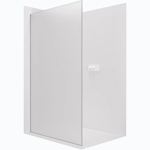 CERANO - Sprchová zástena Walk-in Crystal Ľ/P - 8 mm - bezvzperový systém - biela matná, mliečne sklo - 100x200 CER-8050BD6692 vyobraziť