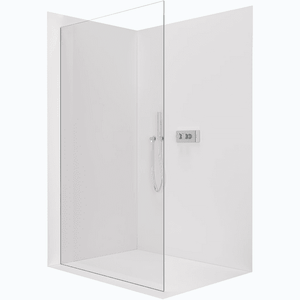 CERANO - Sprchová zástena Walk-in Crystal Ľ/P - 8 mm - bezvzperový systém - chróm, transparentné sklo - 50x200 CER-8050BD6807 vyobraziť